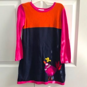 Adorable girls Hanna Anderson sweater dress